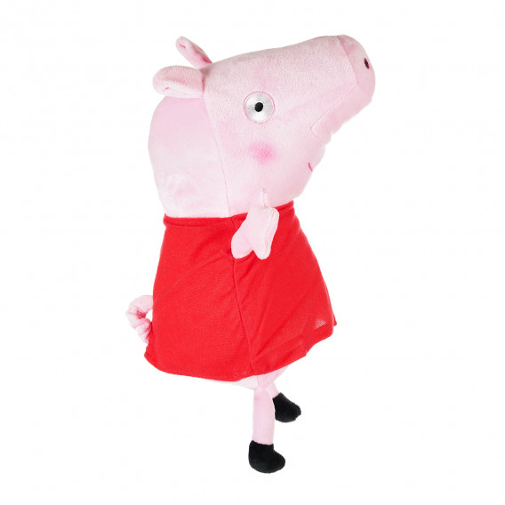 Purcelușa Peppa de pluș cu rochie roșie,  28 cm Peppa pig 207476 2