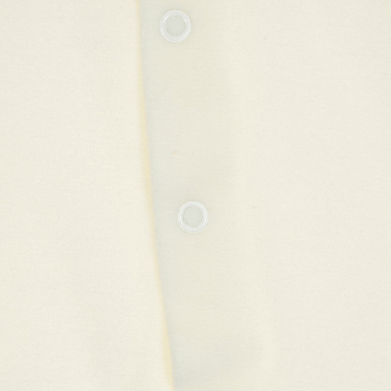 Salopetă cu bucle, albă Aletta 207561 3