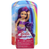 Păpusă sirenă Barbie Dreamtopia cu păr mov Barbie 207641 3