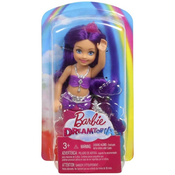 Păpusă sirenă Barbie Dreamtopia cu păr mov Barbie 207641 3