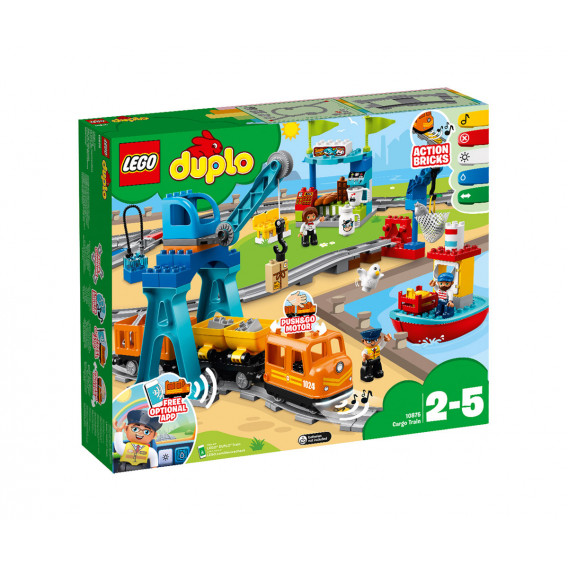 Constructor tren de marfă, 105 piese Lego 20772 