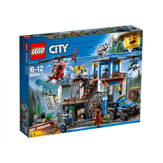 Constructor de poliție montană cu 663 de piese Lego 20811 