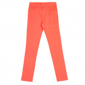 Pantaloni pentru fată, portocalie Tape a l'oeil 208189 