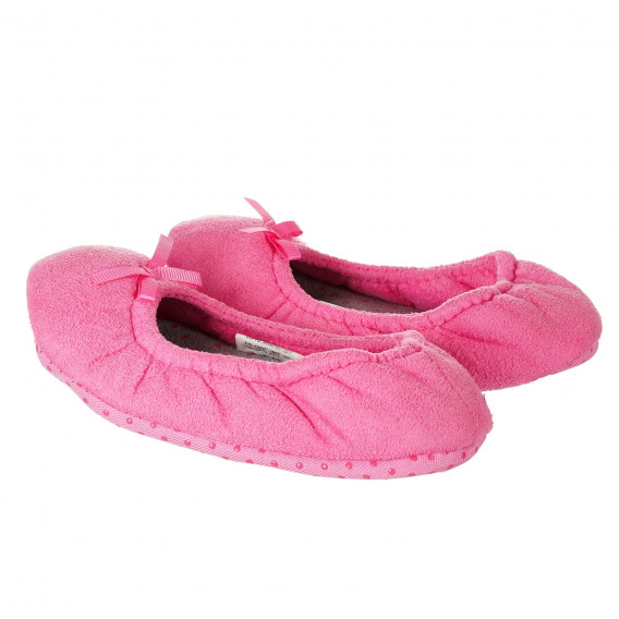 Papuci roz cu fundiță mică ZY 208278 2
