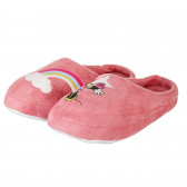 Papuci de casă în roz cu imprimeu Minnie Mouse Disney 208369 
