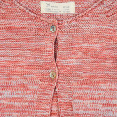 Cardigan din bumbac tricotat cu nasturi sidefati pentru bebelusi ZY 208433 2