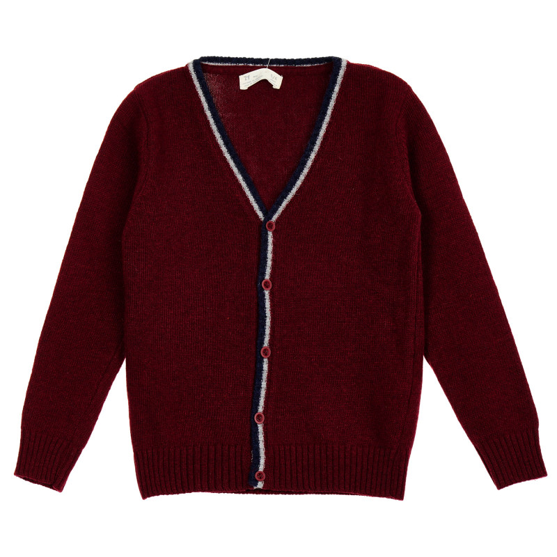 Cardigan lung tricotat pentru băieți  208575
