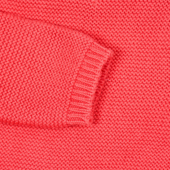 Cardigan scurt tricotat pentru bebeluși, roz ZY 208837 3