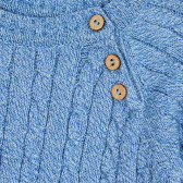 Pulover cu tricot interesant pentru bebeluși, albastru ZY 209000 2