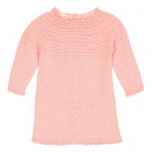 Rochie tricotată pentru bebeluș, roz ZY 209023 