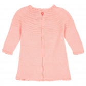 Rochie tricotată pentru bebeluș, roz ZY 209026 4