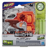 Flipfury blaster cu 2 proiectile Nerf 209995 2