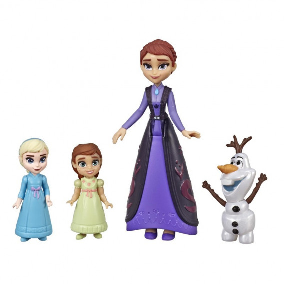 Set de figurine Frozen Kingdom 2,8 cm Frozen 210016 