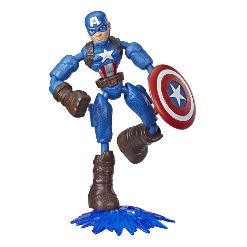 Figurina de acțiune Captain America, 15 cm  210041
