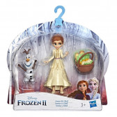 Set de figurine Anna și Olaf, 8 cm Frozen 210085 2