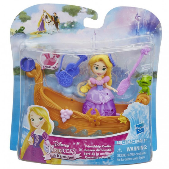 Figurina Rapunzel cu o barcă Disney Princess 210095 4
