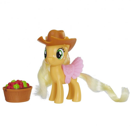 Figurina Ponei Apple jack cu accesoriu My little pony 210242 