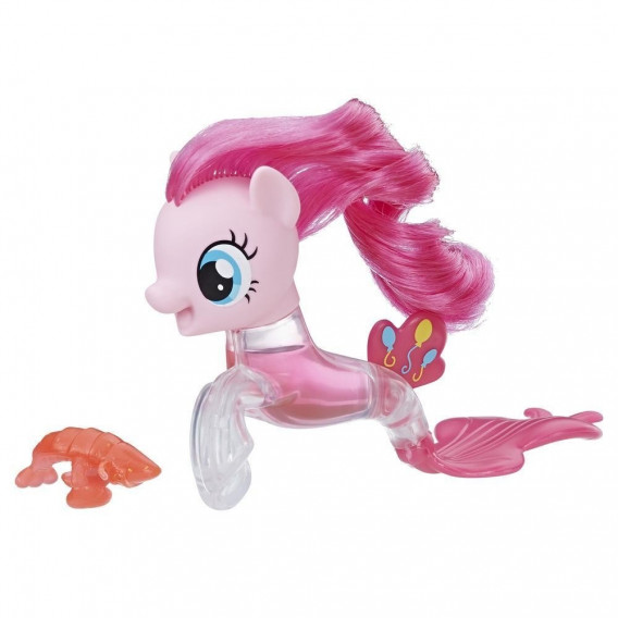 Figurina ponei Pinkie Pie cu coadă transparentă My little pony 210281 