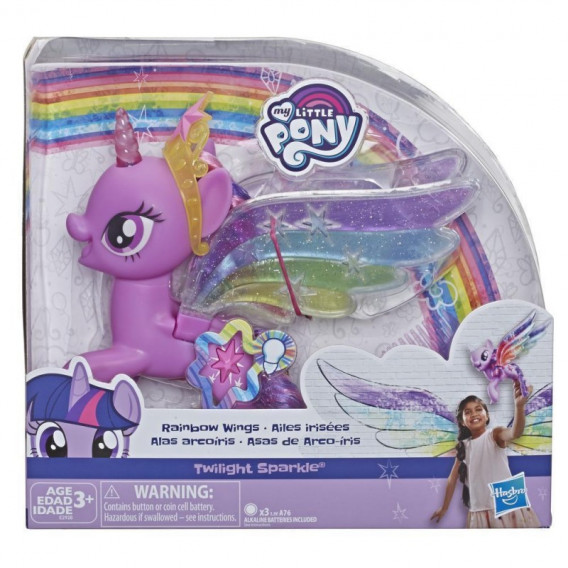 Figurina ponei Rainbow Twilight Sparkle, 20 cm My little pony 210290 8