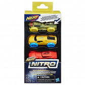 Set de vehicule de lansare Nitro, seria 5 3 buc. Nerf 210299 2