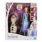Păpușa Elsa cu Olaf muzical  Frozen 210468 3