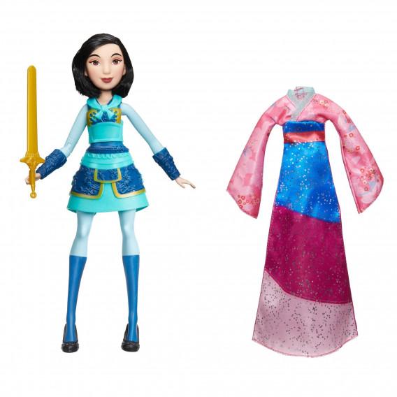 Păpușă Mulan cu două ținute Disney Princess 210509 
