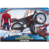 Joc Spider-Man set cu motocicletă Spiderman 210591 2