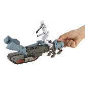 Set de figurine și șofer First Order & vehicul Treadspeeder  Star Wars 210646 3