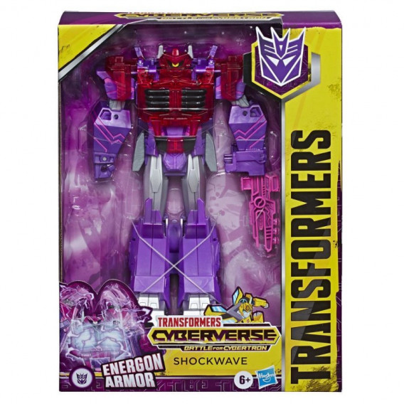 Figurina Transformers - Shock Wave, 22 cm Transformers  210670 3
