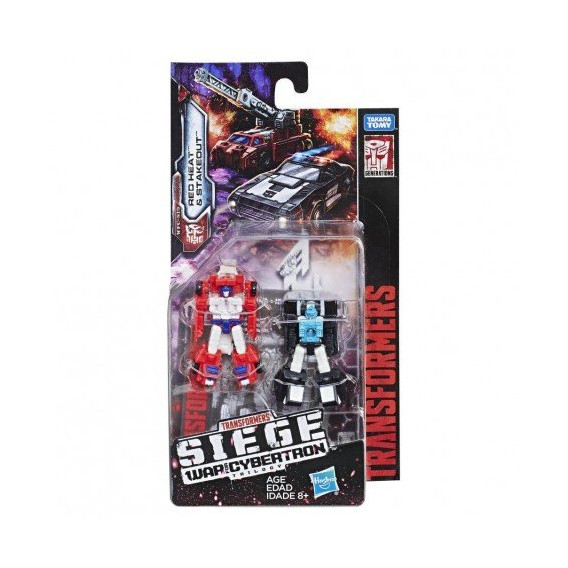 Figurina Transformers - Red Heat & Stakeout Transformers  210690 3