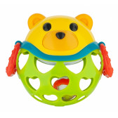 Jucărie cu zornăitoare, ursuleț, verde Canpol 210989 2