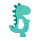 Jucărie dentiție din silicon, dinozaur, albastru Canpol 211135 