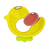 Jucărie dentiție cu apă, pui, galben Canpol 211146 