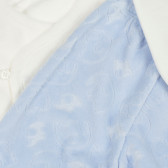 Set de pijama din două piese pentru bebeluși, albastru și alb Benetton 211787 6