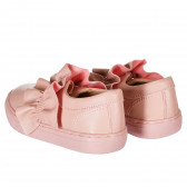 Pantofi roz decorati cu volane Benetton 212890 2