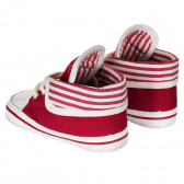 Pantofi din material textil pentru bebeluși, roșii Benetton 212958 2