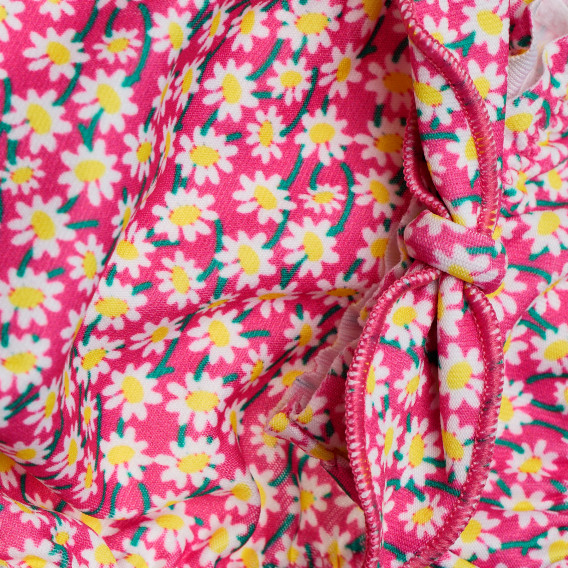Costum de baie cu imprimeu floral, decorat cu panglici Benetton 214027 3