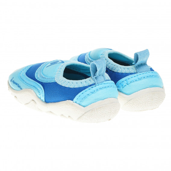 Pantofi albaștri de vară în două tonuri cu talpă albă Aqua Sphere 214070 5