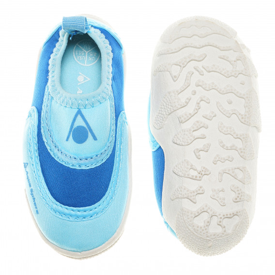 Pantofi albaștri de vară în două tonuri cu talpă albă Aqua Sphere 214071 6