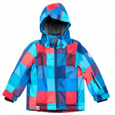 O geacă de schi cu pătrate colorate pentru băieți COLOR KIDS 214127 3