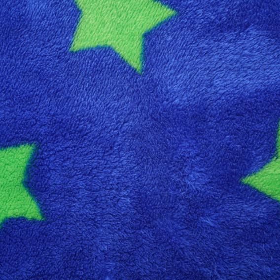 Pătură albastră pentru băieți cu un imprimeu de steluțe Chicco 214222 3