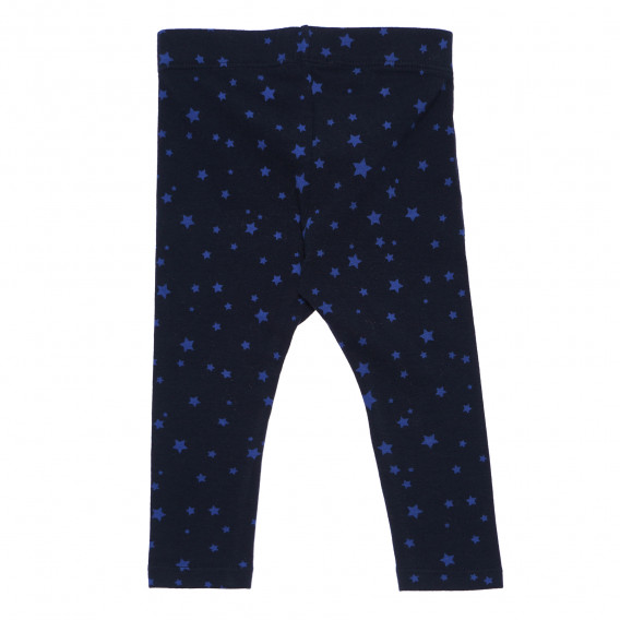Pantaloni de bumbac, model cu steluțe, pentru fete Chicco 214250 6