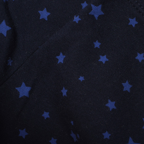 Pantaloni de bumbac, model cu steluțe, pentru fete Chicco 214251 5