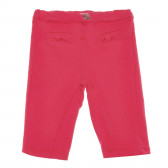 Pantaloni pentru fetiță cu buzunare și croială dreaptă Chicco 214265 4