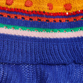 Rochie tricotată cu mâneci scurte pentru un bebeluși multicoloră Benetton 214378 2