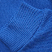 Pantaloni sport de bumbac cu șireturi pentru bebeluși, albaștri Benetton 214452 2