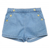 Pantaloni scurți pentru copii cu nasturi și talie elastică  214612 