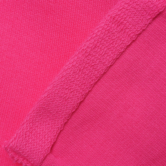 Pantaloni de bumbac cu sigla mărcii pentru bebeluși, roz Benetton 214636 3
