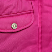 Geacă de iarnă cu glugă pentru bebeluși, roz Benetton 214794 3