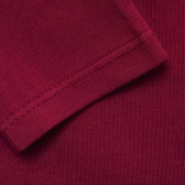 Bluză din bumbac cu guler polo pentru bebeluși, roșie KIABI 215463 2
